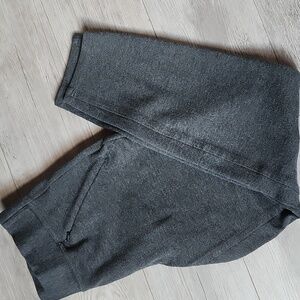 Duluth Trading Co Gray Ponte Knit Pants XS Zipper Pockets Stretch Career Travel